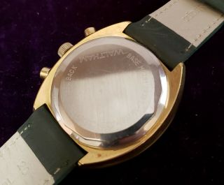 Mens Vintage Waltham Chronograph Valjoux 7733 Wristwatch 7