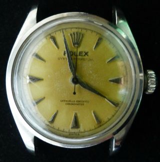 Vintage Rolex Oyster Automatic Men Watch Ref.  6084