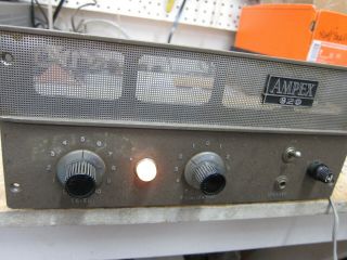 Ampex 620 Tube Amplifier,  All Vintage Usa Tubes,  Ex Sound/performance/design,  19