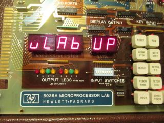 1979 Hp Microprocessor Lab Model 5036 - A Vintage Computing