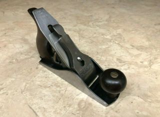 Rare Vintage Stanley No.  1 Smooth Hand Plane Sweetheart -