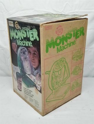 Monster Machine Maker W Box - Vintage 1977 - Gabriel - Frankenstein,  Etc.