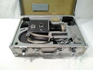 Vintage Canon Scoopic 16mm Movie Camera W/ 13 - 76mm 1:1.  6 Lens Case And