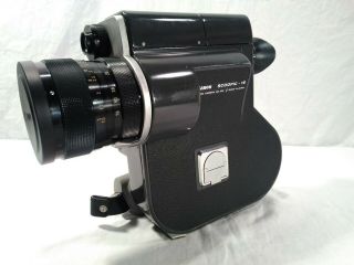 Vintage Canon Scoopic 16MM Movie Camera w/ 13 - 76mm 1:1.  6 Lens Case and 4