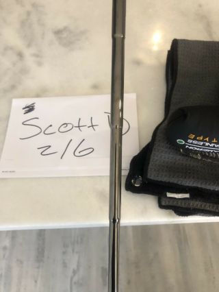 Rare Scotty Cameron Studio Stainless Proto Type Newport 1.  5 All 9