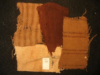 Authentic Pre Columbian Inca Chancay Fabric Textiles,  500 Year Old Cloth,  7