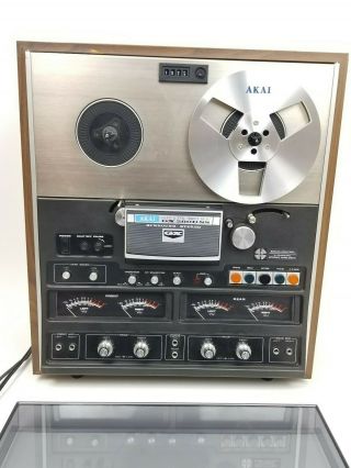 AKAI GX 280D SS 4 channel quad REEL TO REEL recorder Vintage 10
