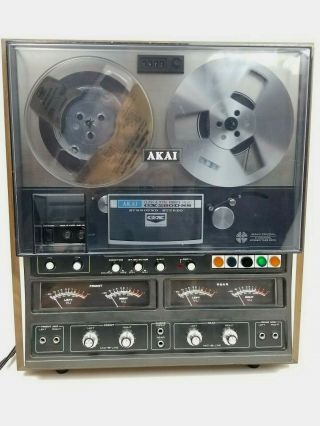 AKAI GX 280D SS 4 channel quad REEL TO REEL recorder Vintage 3