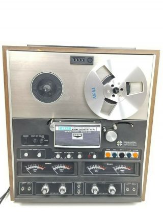 AKAI GX 280D SS 4 channel quad REEL TO REEL recorder Vintage 6