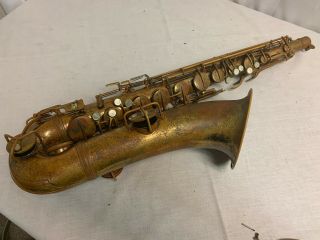 Vintage CG Conn Naked Lady Tenor Saxophone 3
