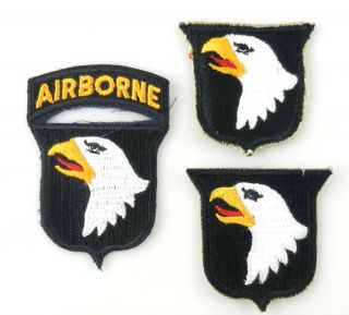 3 Us Army 101st Airborne Division Patch Military Badge T70g5