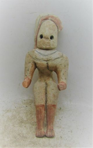 Circa 2200 - 1800bce Ancient Indus Valley Harappan Terracotta Fertility Figure