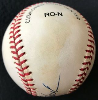 TOM SEAVER VINTAGE RAWLINGS NATIONAL LEAGUE 1990s AUTOGRAPH SIGNED BASEBALL JSA 2