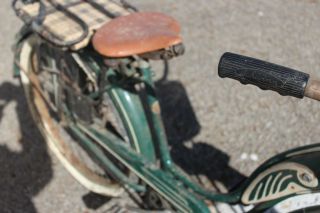 RARE 1940 ' s BF Goodrich Schwinn Debutante Green Girls Bicycle Bike 11