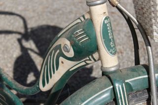 RARE 1940 ' s BF Goodrich Schwinn Debutante Green Girls Bicycle Bike 4