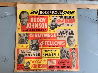 " Big Rock & Roll Show - Buddy Johnson & Chuck Berry " Wonderful Vintage Concert P