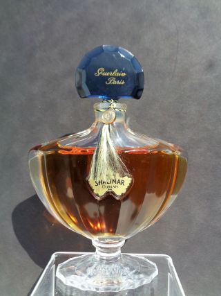 Rare Vintage Guerlain " Shalimar " 2 Fl Oz.  60ml Parfum 1921