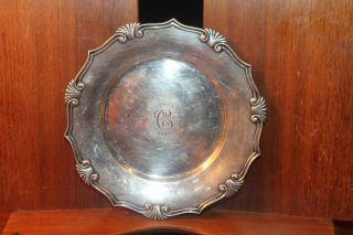 Antique 1908 Tiffany & Co.  16052 & 5269 Sterling Silver Dish 6 - 3/8 " 4.  58 Ozt