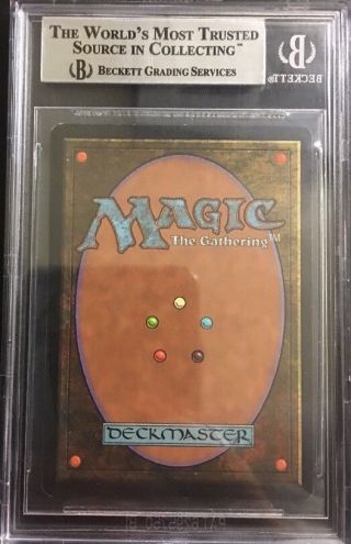 Tolarian Academy - BGS 9.  0 - Urza ' s Saga - MTG - Vintage - Legacy - QUAD, 3