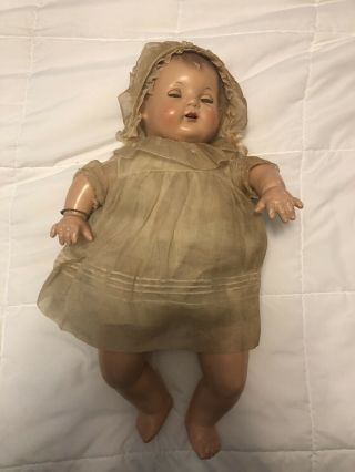 Effanbee Baby Evelyn Durable Doll