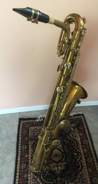 Vintage 1960 Conn 12m " Naked Lady " Baritone Saxophone