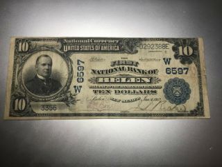 Belen,  Mexico 1902 National Bank Note.  Charter 6597.  Rare Note