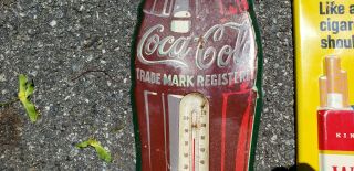 Antique Vintage Advertising Thermometers Winston Coca Cola Country Store 5