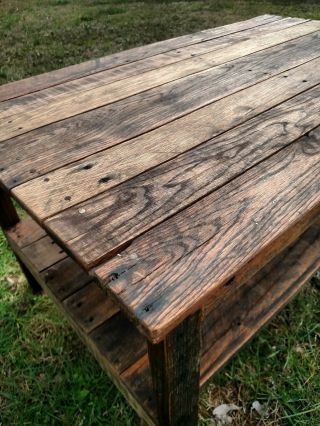 Coffee Table - Handmade - Reclaimed Pallet Wood - UpCycled - Vintage,  Rustic Look 4