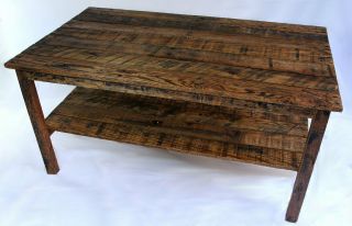 Coffee Table - Handmade - Reclaimed Pallet Wood - UpCycled - Vintage,  Rustic Look 8