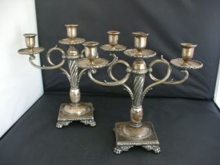 Tiffany & Co.  Silver Soldered Candlestick Holders,  Design