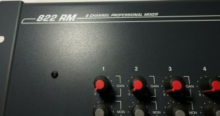 DOD 822 RM 8 Channel Professional Rack Mixer with Equalizer Analog Vintage 1994 5