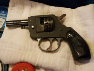 Vintage H&r Starter Pistol Gardner Mass Str.  022 - -.  22 Blank Gun Made In Usa