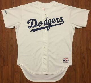 Vintage Authentic Rawlings Los Angeles Dodgers Mlb Jersey Sz 48
