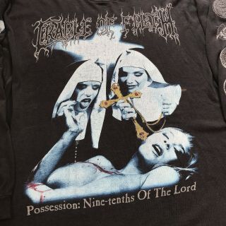 Vintage Cradle Of Filth Long Sleeve Shirt Decadence Is A Virtue 1990s Possession 7