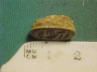 30,  Ancient beads circa 1000 BC - 1700 AD,  an Egyptian scarab amulet 4
