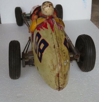 Vintage Yonezawa Champion N0.  98 Indy Friction Racer,  friction toy 2
