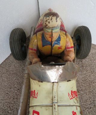 Vintage Yonezawa Champion N0.  98 Indy Friction Racer,  friction toy 5