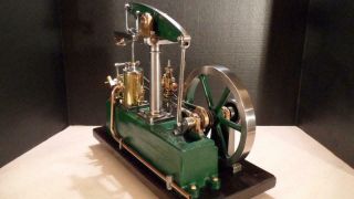 VINTAGE STUART BEAM STEAM ENGINE WITH GOVERNOR 4