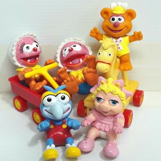 The Muppet Babies Baby Figure Toy Doll Figurine Mcdonalds Vintage 1980s Bulk