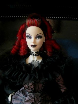 La Reine De La Nuit Convention Barbie - Nrfb - - Platinum Label 372 Of 900