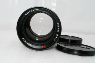 Contax Carl Zeiss Planar T 100mm F/2 Mmg Germany " Rare,  " 2807