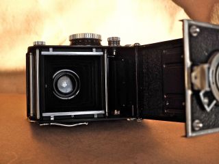 Rolleiflex 3.  5 E3 Xenotar - VGC Rare Complete and Film W/Cap and case 8