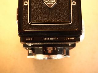 Rolleiflex 3.  5 E3 Xenotar - VGC Rare Complete and Film W/Cap and case 9