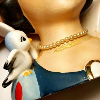 Vintage WALT DISNEY - SNOW WHITE Head Vase - Very Hard To Find - 12