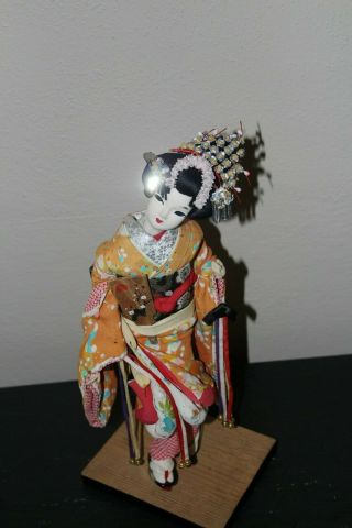 Vtg.  Wwii Era Japanese Geisha Doll
