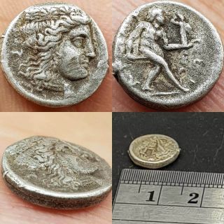 Roman Old Rare Unique King Silver Wonderful Coin 29