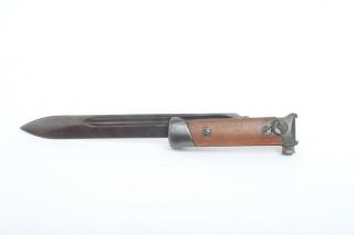 Vintage Italian Wwii Carcano Folding Bayonet 1930 