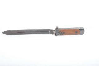 Vintage Italian WWII Carcano Folding Bayonet 1930 ' s Folding Bayonet 4