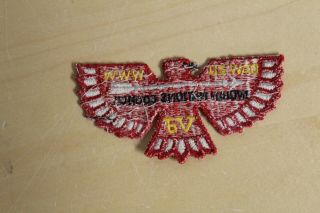 Daw - Zu Lodge 138 Vintage BSA Boy Scout OA Order of the Arrow Flap Patch 4