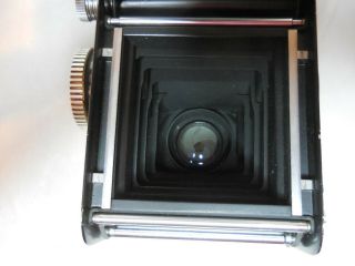 Vintage Rolleiflex 3.  5E Medium Format Camera - with Lens Cover c1957 - 1959 11